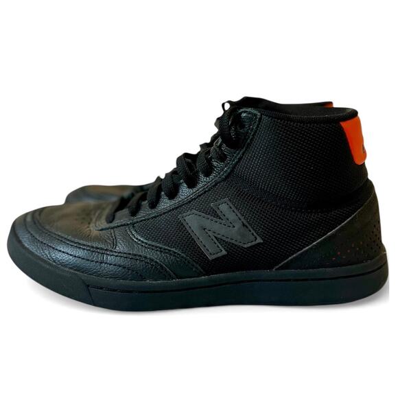 New Balance Other - EUC New Balance Tom Knox 440 High Sneakers Size 6.5M, Black Orange Skateboarding